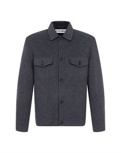 Куртка-рубашка из шерсти и кашемира Attachment