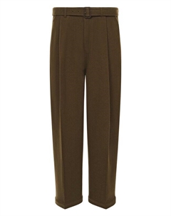 Брюки из шерсти и кашемира Emporio armani