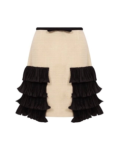 Шерстяная юбка Valentino