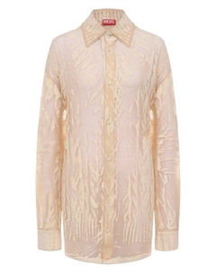 Хлопковая блузка C-Overy Diesel