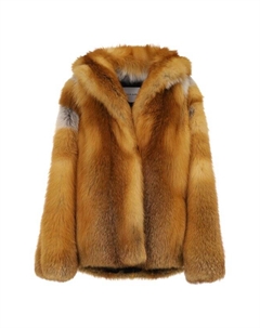 Шуба из лисы Giulia gurman