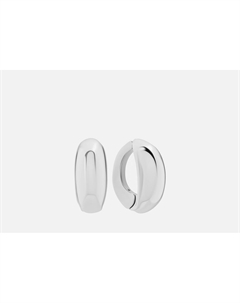 Клипсы-каффы В родии 2 шт 19.stone