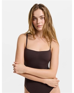 Боди на бретелях из микрофибры Love republic