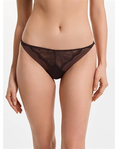 Трусы-стринги из кружева с сетчатой тесьмой Love republic