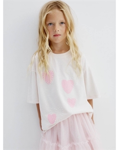 Футболка с принтом для девочек Sela