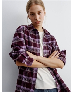 Фланелевая рубашка с содержанием шерсти Sela