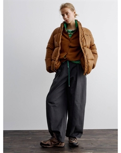 Стеганая куртка с натуральным утеплителем пух-перо Sela