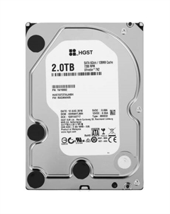 Жесткий диск HGST Ultrastar 7K2 2Tb (1W10002) Hgst