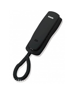Телефон проводной BBK BKT-105 RU черный Bbk