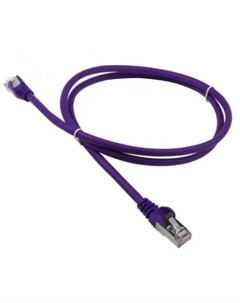 Кабель патч-корд U/UTP 6 кат. 15м LAN-PC45/U6-15-VI 4 пары, фиолетовый, LSZH Lanmaster