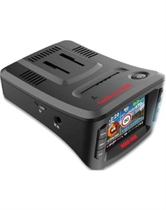 Видеорегистратор Sho-me COMBO №1 WIFI с радар-детектором, 2304*1296, IPS 2.31", 140 °, microSD, черный