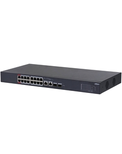Коммутатор DH-CS4218-16ET-135 16-портовый PoE с функцией облачного управления Dahua