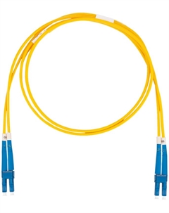 Кабель патч-корд волоконно-оптический DR-220047 LC-LC, дуплекс (duplex), OS2, нг(А)-HF, желтый, 10 м Datarex