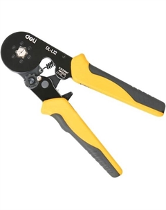 Пресс-клещи Deli DL-L12 шестигранные для обжима наконечников 0,25-6 кв.мм