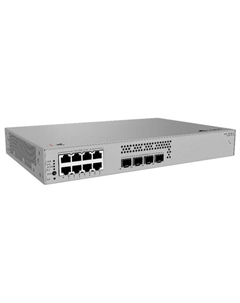 Коммутатор eKit S220S-8P4J 98012471 (L2, 8*10/100/1000BASE-T ports (128 W PoE+), 4*2.5GE SFP ports, built-in AC power, Fanless) Huawei