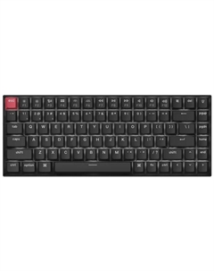 Клавиатура Wireless K2 механическая ультратонкая, версия 3, 84 клавиши, White Led подсветка, Red Switch Keychron
