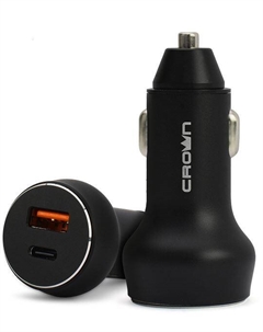 Зарядное устройство автомобильное Crown CMCC-004 CM000003805 универсальное