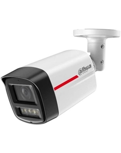 Видеокамера IP DH-IPC-HFW2849TLP-S-LED-0280B-PRO уличная цилиндрическая Wizcolor с ИИ 8Мп, 1/1.8" CMOS, 2.8мм, WDR(120дБ), 0.0008лк@F1.0, H.265 Dahua