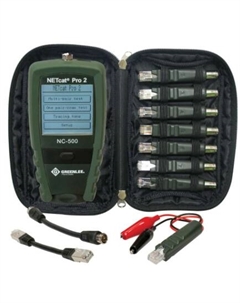 Кабельный тестер Tempo NetCat Pro v2 с комплектом удаленных идентификаторов