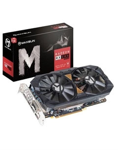Видеокарта PCI-E Radeon RX 580 (MS-RX580 2048SP BIG MAC W 8G) 8GB GDDR5 256bit 14nm 1206/6000MHz DP HDMI DVI Maxsun