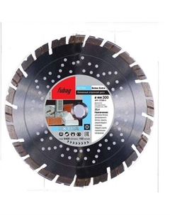 Алмазный диск Beton Extra, по бетону, кирпичу, граниту, 300мм, 3.1мм, 25.4мм Fubag