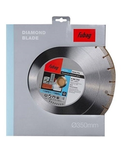 Алмазный диск Beton Pro, по бетону, кирпичу, 350мм, 2.8мм, 25.4мм Fubag