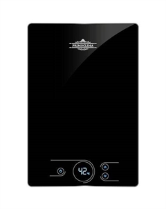 Водонагреватель Amor, проточный, 8.8кВт, черный Primoclima