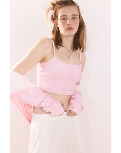 Майка велюровая с принтом Befree