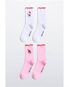 Носки с оборками и вышивкой (2 пары) Befree