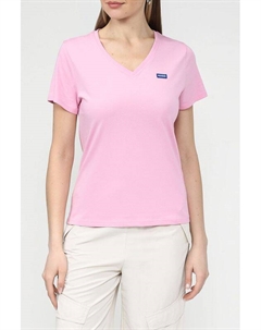 Футболка хлопковая с логотипом Hugo blue