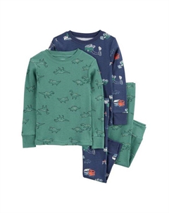Набор из 2 хлопковых пижам с принтом Carter`s