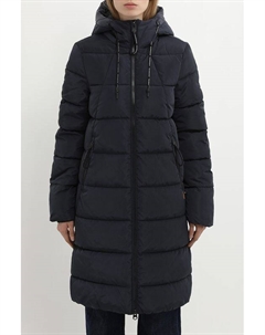 Пуховик удлиненного кроя с капюшоном S.oliver