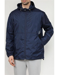 Куртка с капюшоном и подолом на кулиске Ea7