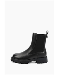 Ботинки кожаные с эластичными вставками Abricot