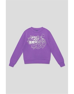 Лонгслив хлопковый с принтом Ovs