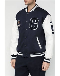 Куртка бомбер с контрастными деталями Bear Guess