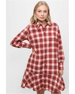 Платье-рубашка в клетку Belucci