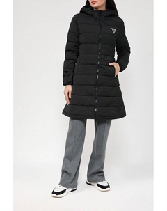 Приталенный пуховик с капюшоном Guess