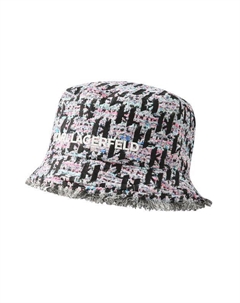 Панама из буклированной ткани Karl lagerfeld