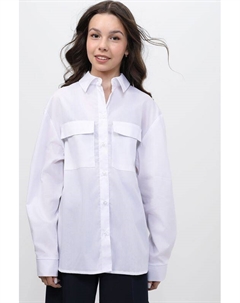 Рубашка с накладными карманами Gioco
