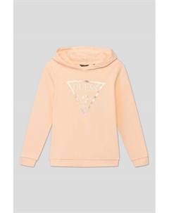 Худи с логотипом бренда Guess