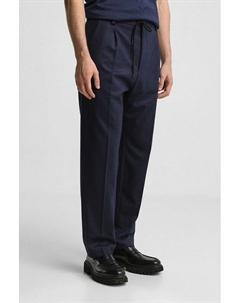 Брюки на кулиске с защипами Hugo