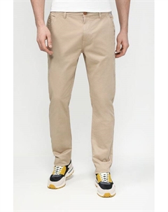 Брюки хлопковые прямого кроя Blend