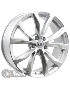 Литой диск R009 7.5x19/5x100 D57.1 ET30, Серебристые Rst
