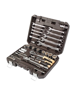 Набор головок и ключей PRO DAKAR PRO-082DK, 82 предмета, 1/4",1/2" Startul