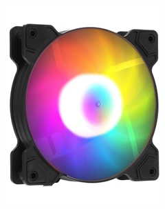 Вентилятор M2_6P, 120 мм, 1200rpm, 29.6 дБ, 6-pin, 1шт, ARGB подсветка (M2_6P) Powercase