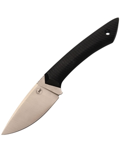 Нож Джек, сталь VG-10, рукоять черная G10, зеленые ножны Семь ножей (кузница)