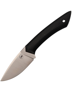 Нож Джек, сталь VG-10, рукоять черная G10, оранжевые ножны Семь ножей (кузница)