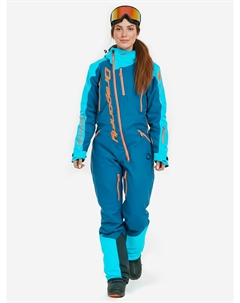 Комбинезон Gravity 2.0 утепленный сноубордический и горнолыжный, Голубой Dragonfly