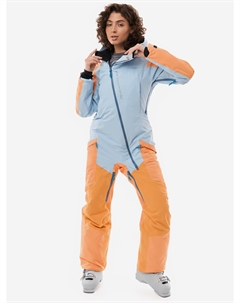 Комбинезон Gravity 2.0 2025 утепленный сноубордический и горнолыжный, Голубой Dragonfly